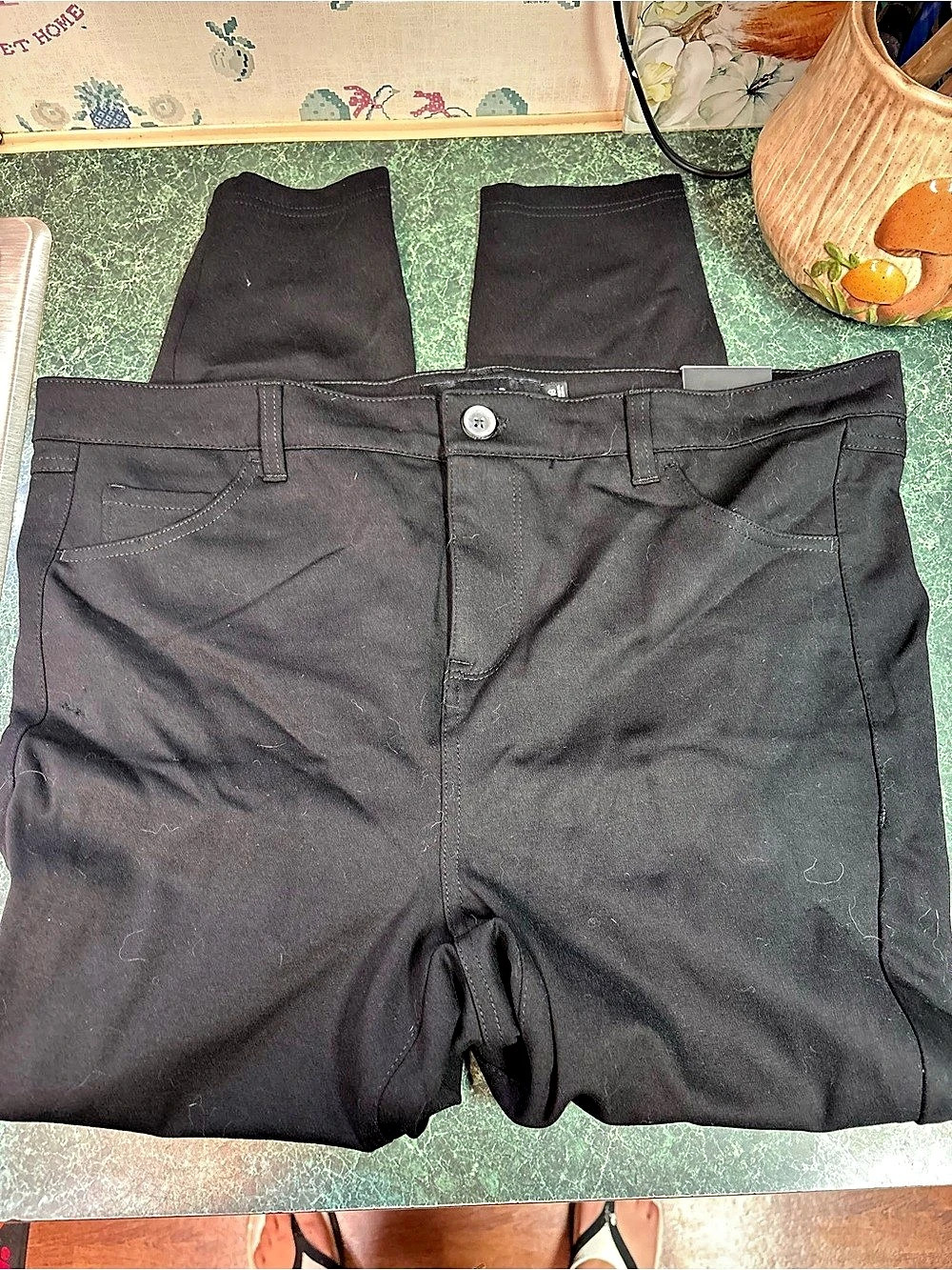 Torrid Studio Luxe Ponte Skinny Pant Black Waist 18